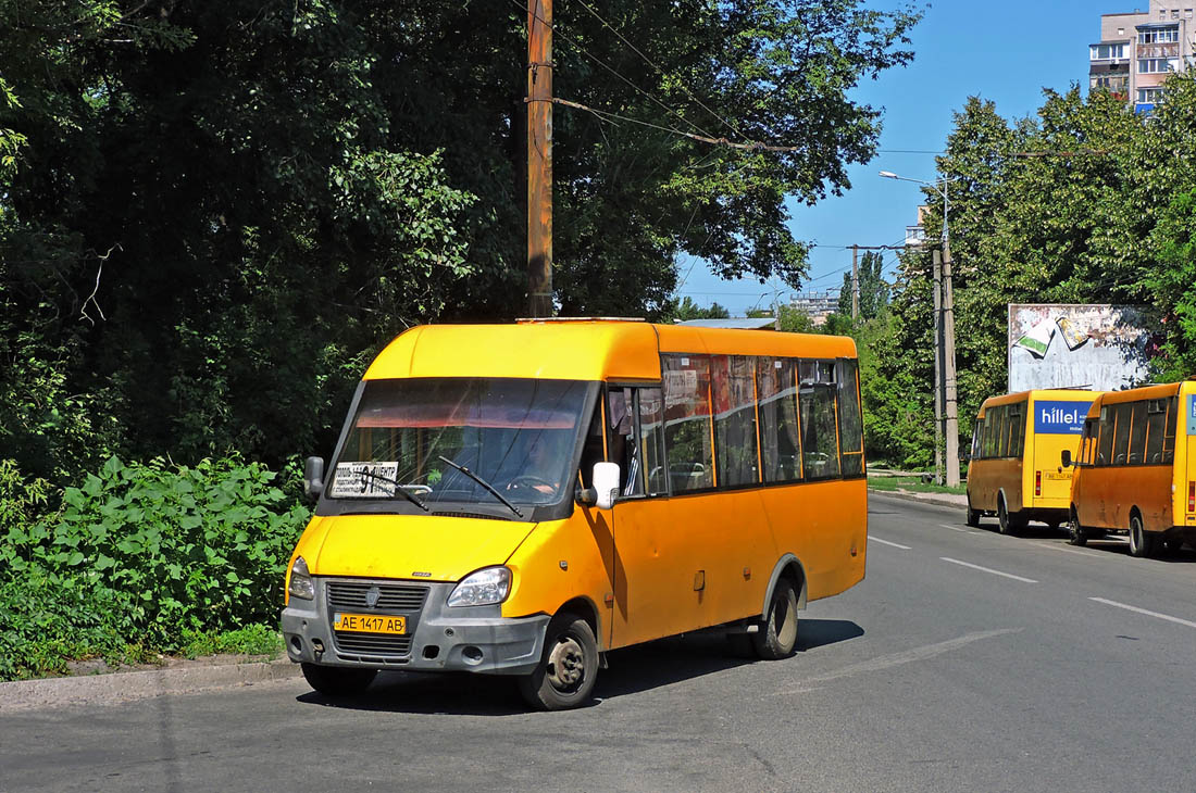 Днепропетровская область, Рута 25D № AE 1417 AB