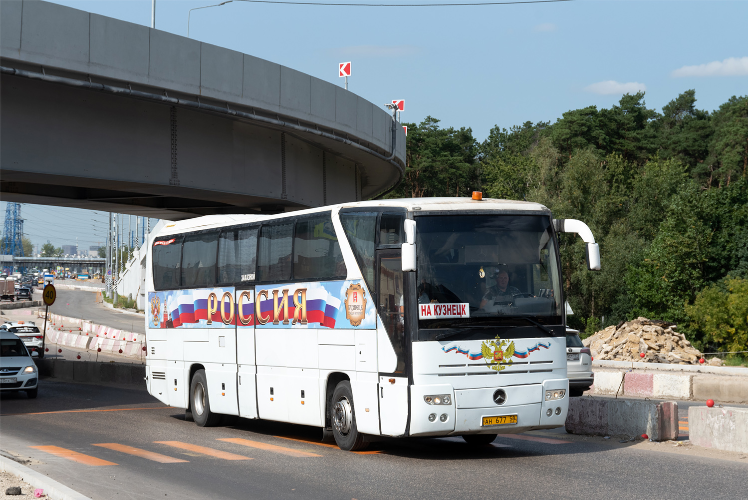 Пензенская область, Mercedes-Benz O350-15SHD Tourismo № АН 677 58