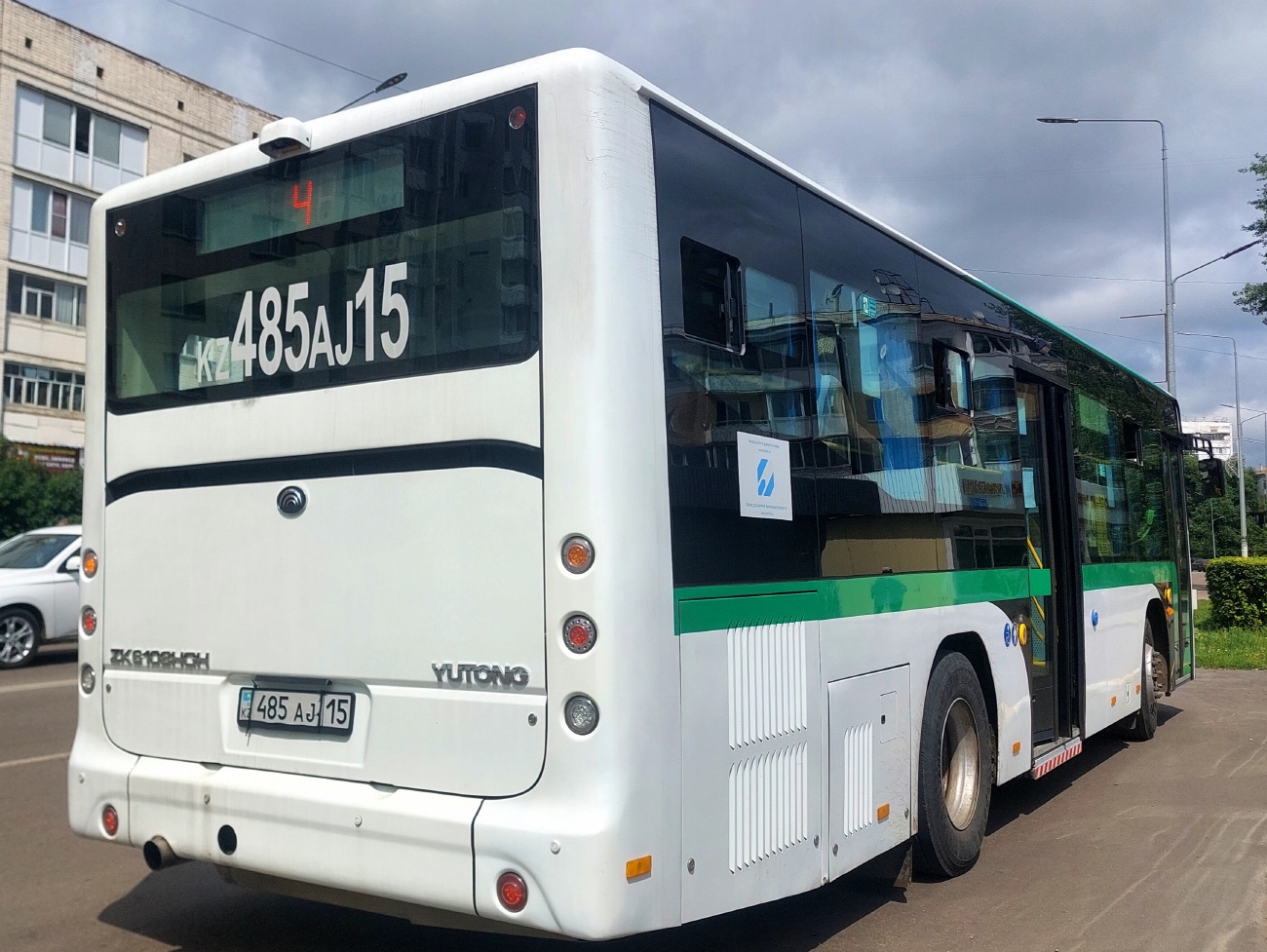 Северо-Казахстанская область, Yutong ZK6108HGH (QazTehna) № 485 AJ 15