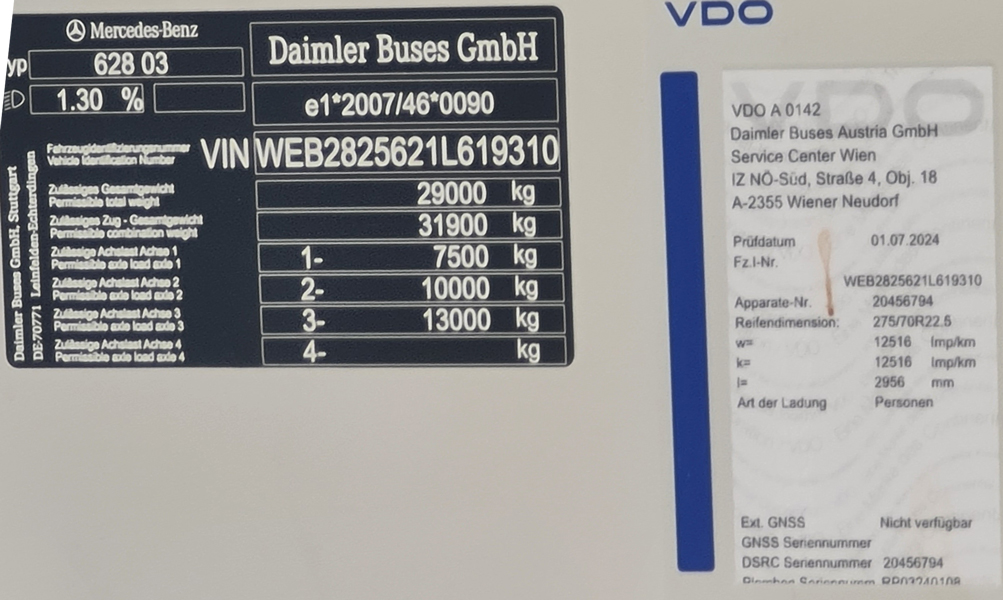 Австрия, Mercedes-Benz Citaro C2 G № 8041