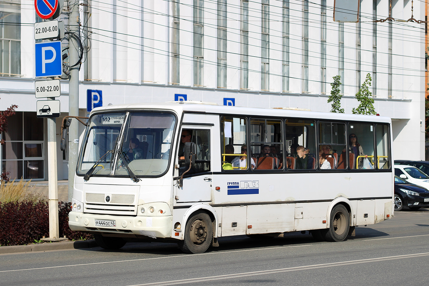 Кировская область, ПАЗ-320412-05 № Р 444 ОС 43