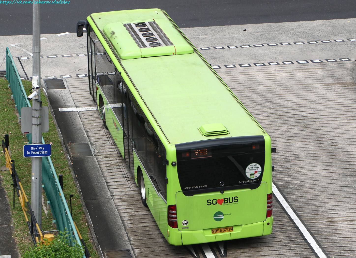 Сингапур, Mercedes-Benz O530 Citaro facelift RL № SBS6320M