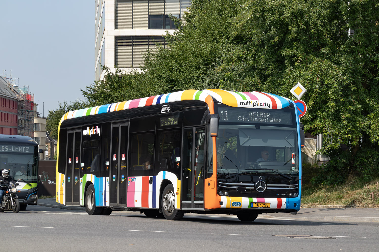 Люксембург, Mercedes-Benz eCitaro № 131