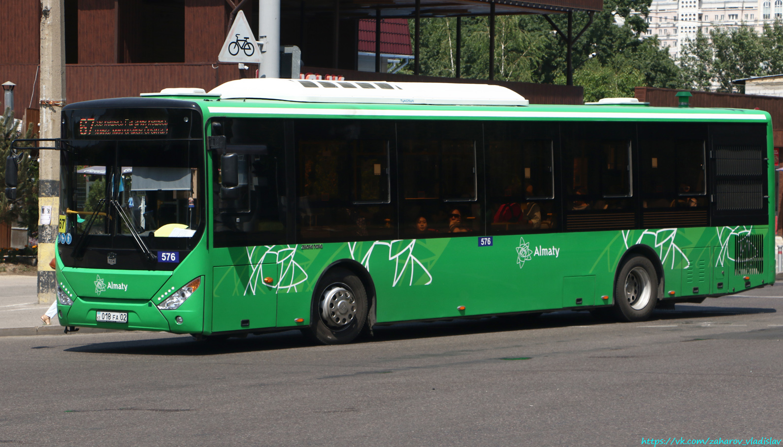 Алматы, Zhong Tong LCK6125HGAN № 576