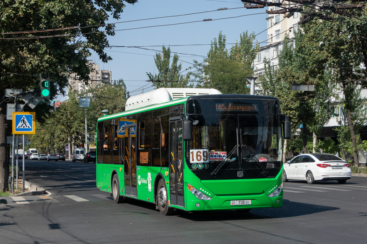 Кыргызстан, Zhong Tong LCK6105HGC Fashion № 01 738 AV