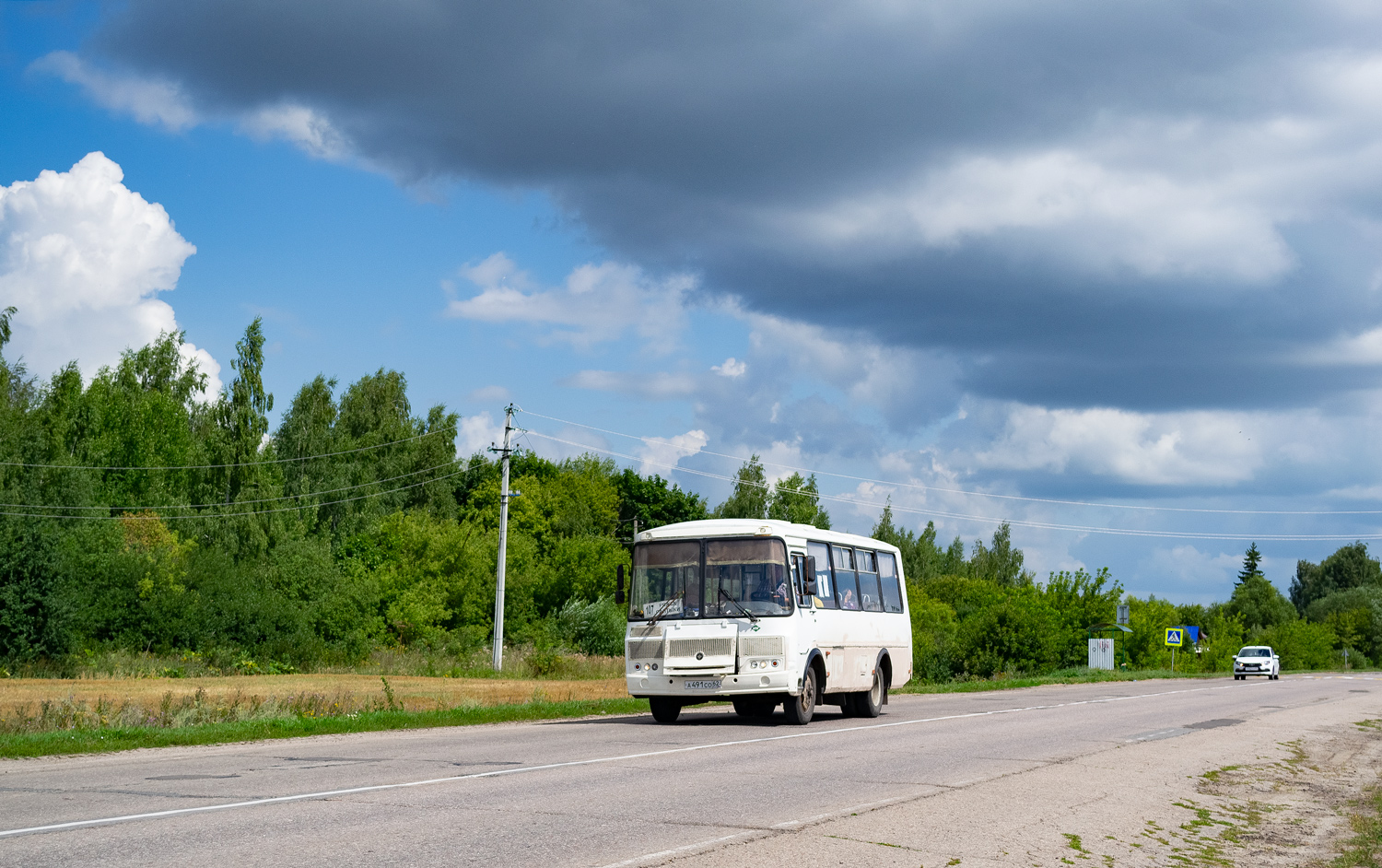 Рязанская область, ПАЗ-32053 № А 491 СО 62