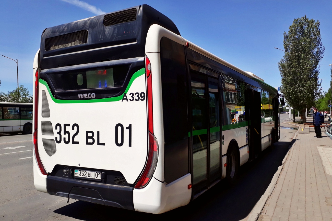 Астана, IVECO Urbanway 12M (СарыаркаАвтоПром) № A339
