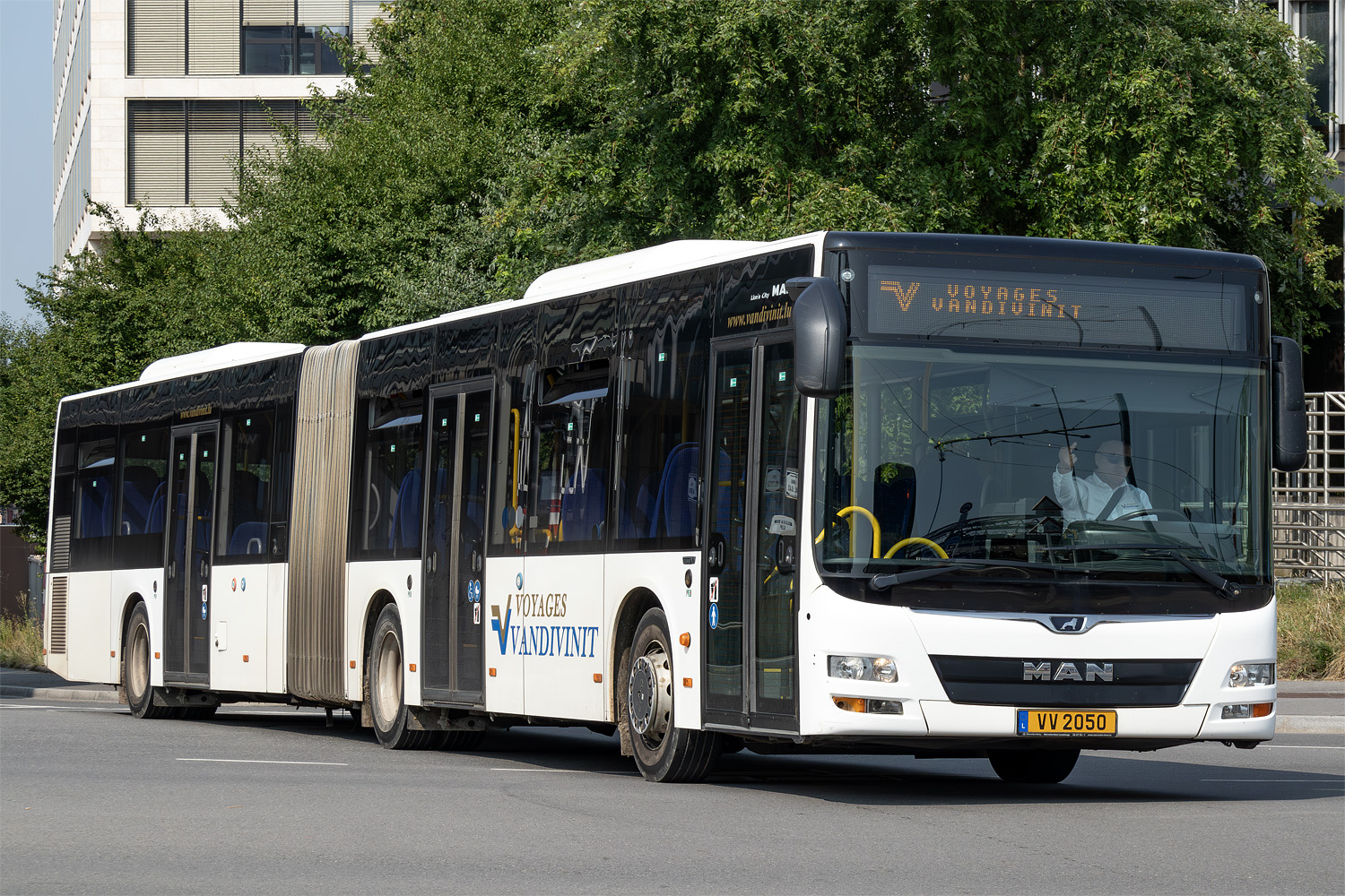 Люксембург, MAN A23 Lion's City G NG363 № VV 2050