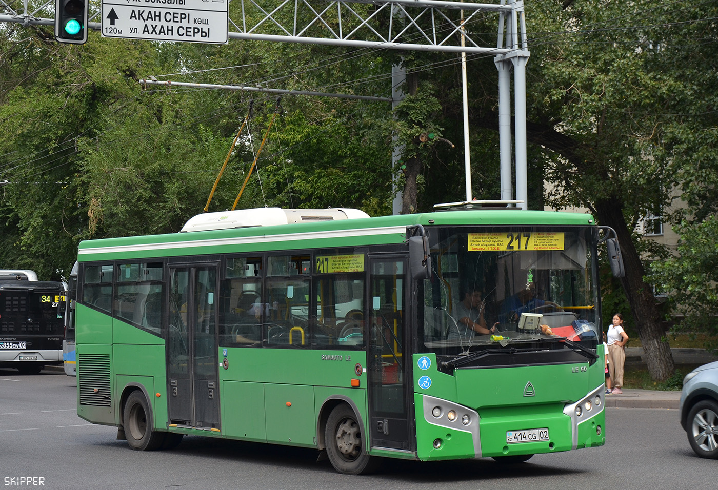 Алматы, SAZ LE60 № 414 CG 02