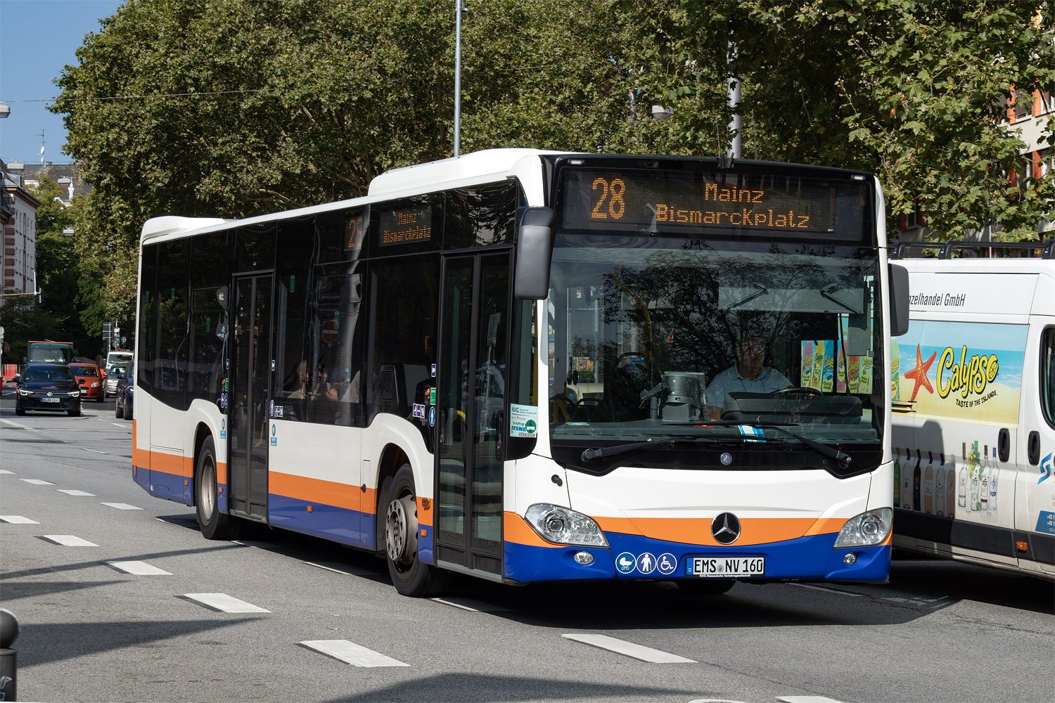 Рейнланд-Пфальц, Mercedes-Benz Citaro C2 № EMS-NV 160