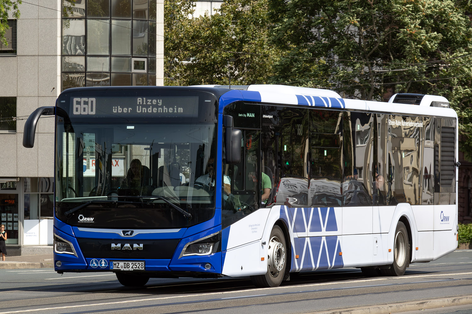 Рейнланд-Пфальц, MAN 12C Lion's City 12 NL330 EfficientHybrid № MZ-DB 2528