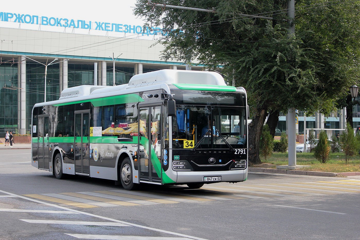 Алматы, Yutong ZK6126HG (QazTehna) № 2791