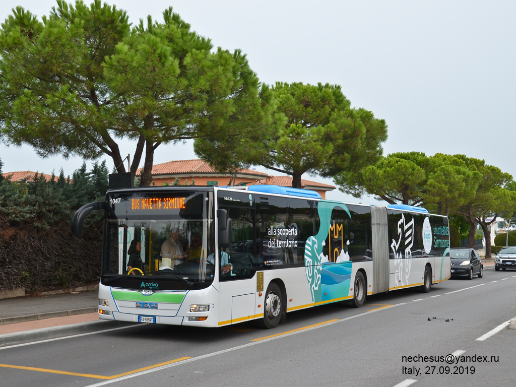 Италия, MAN A23 Lion's City G NG363 № 1047