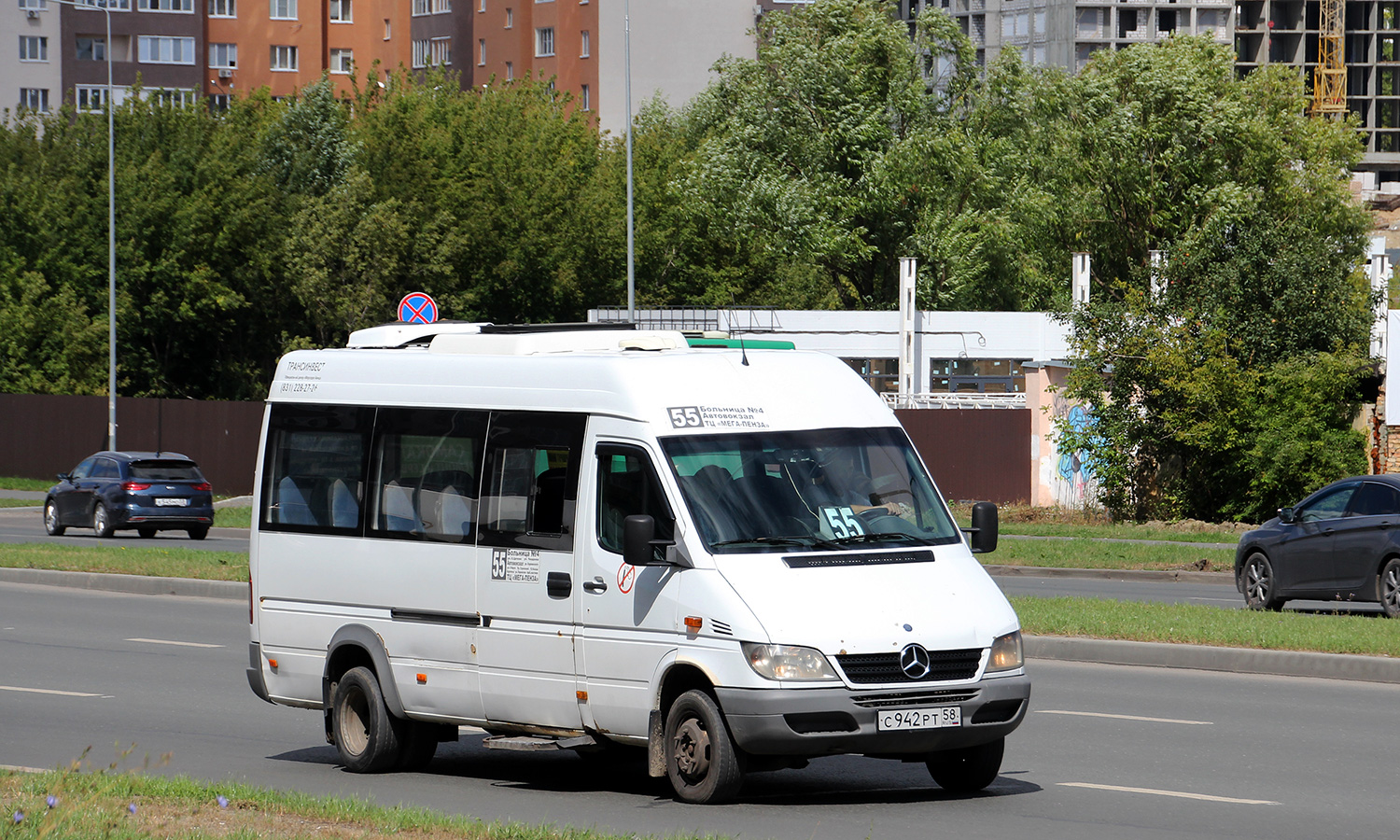 Пензенская область, Луидор-223213 (MB Sprinter Classic) № С 942 РТ 58