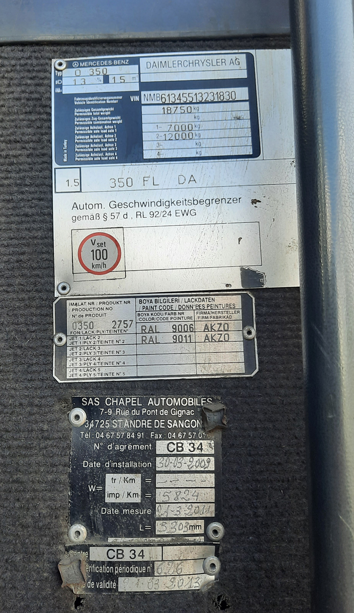 Алтайский край, Mercedes-Benz O350-15RHD Tourismo № АМ 078 22