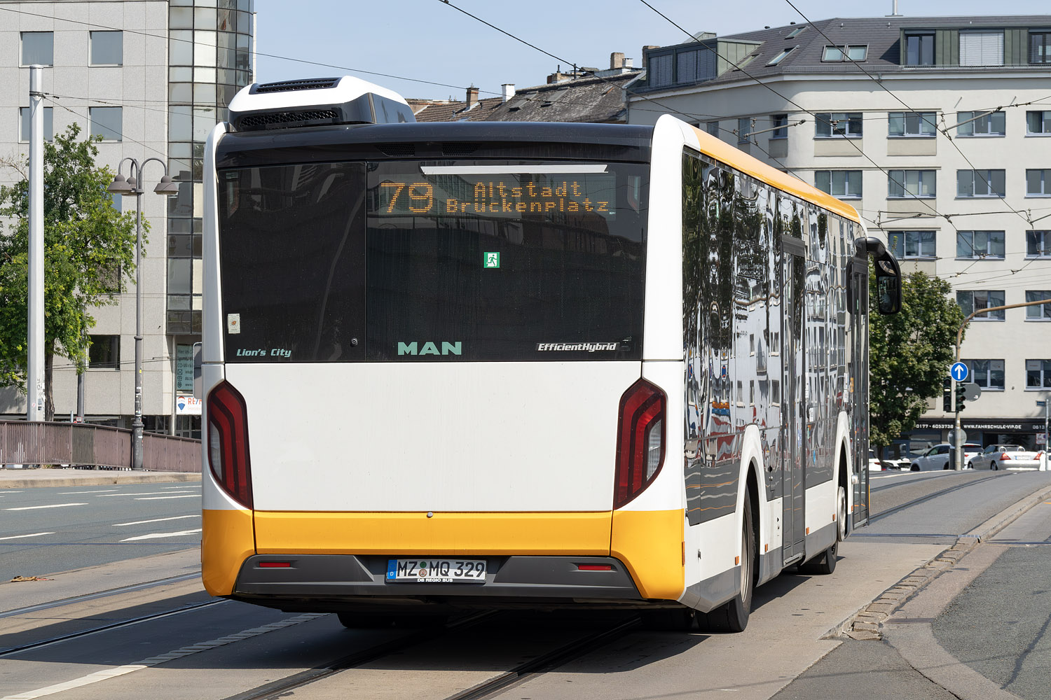 Рейнланд-Пфальц, MAN 12C Lion's City 12 NL330 EfficientHybrid № MZ-MQ 329