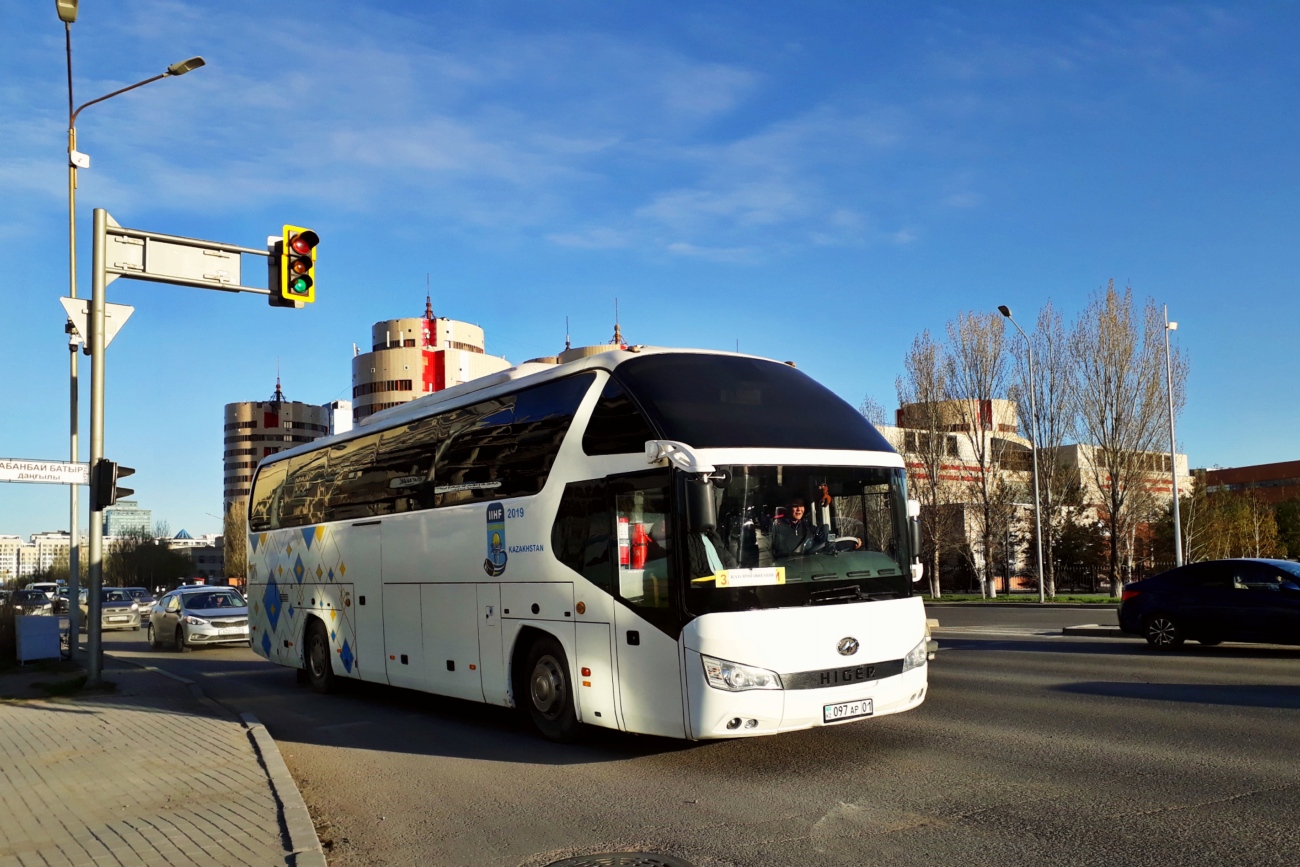 Астана, Higer KLQ6122B № 097 AP 01