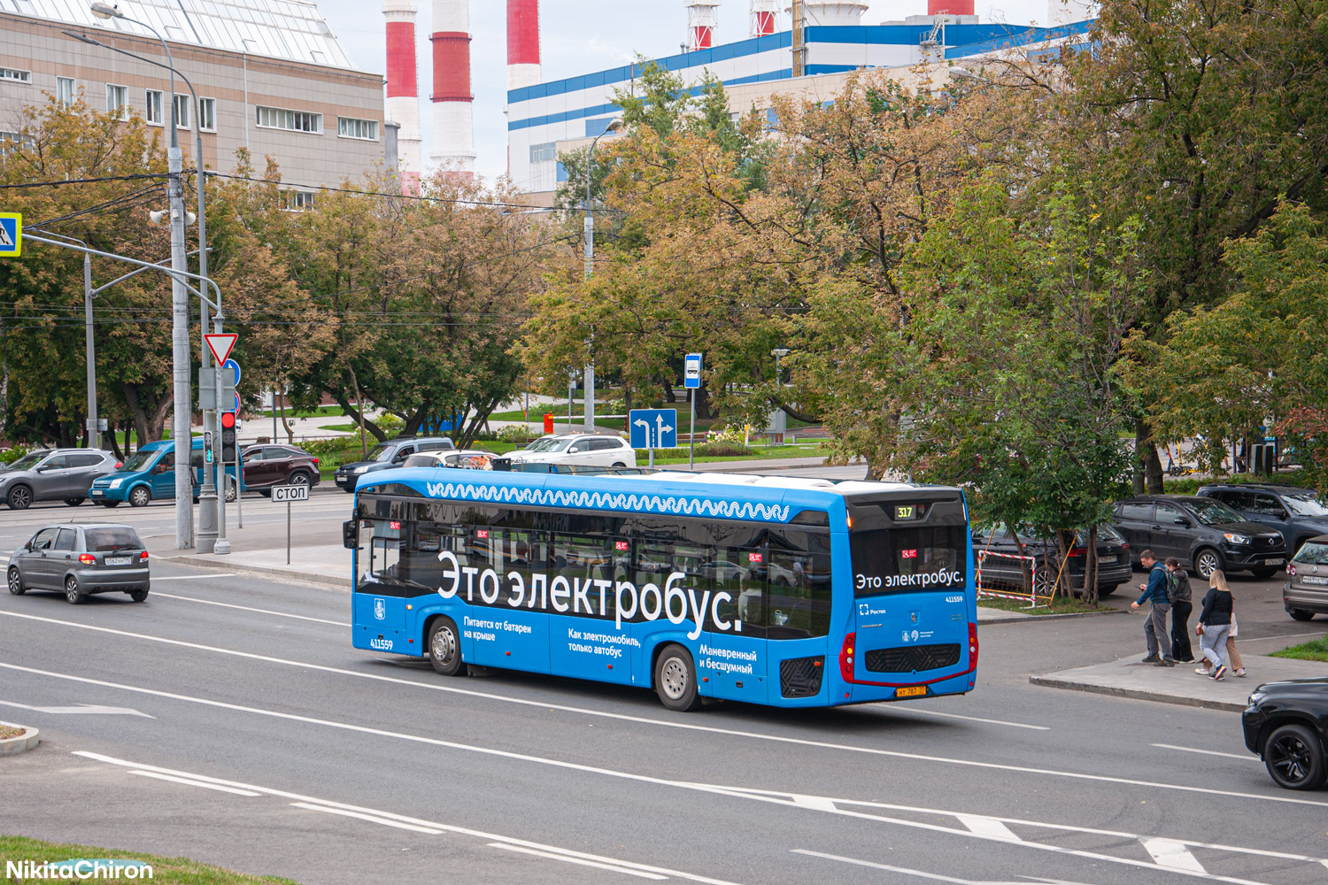Москва, КАМАЗ-6282 № 411559