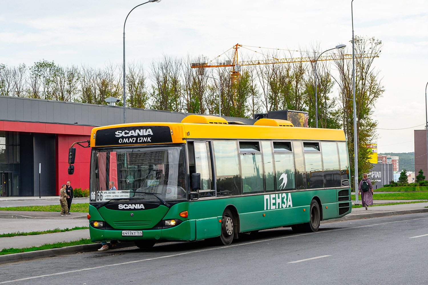 Пензенская область, Scania OmniLink I (Скания-Питер) № Е 497 КТ 164