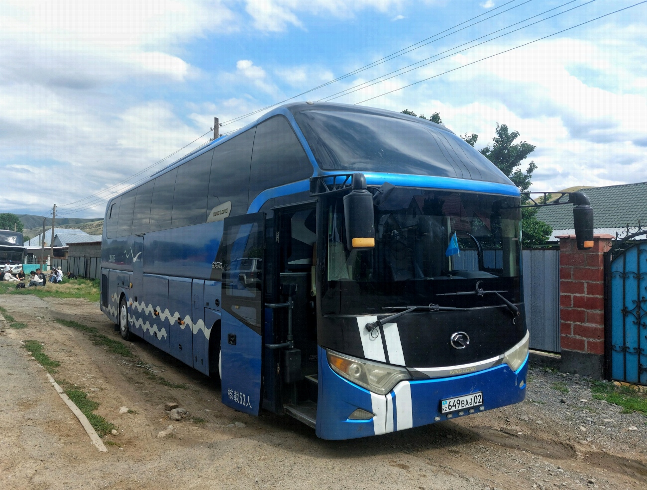 Алматы, King Long XMQ6125AYD4D № 649 BAJ 02