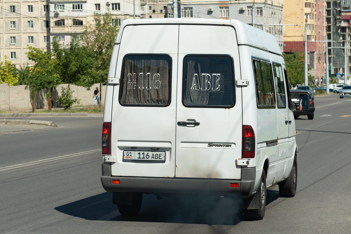 Кыргызстан, Mercedes-Benz Sprinter W901/W902 212D № 01 116 ABE