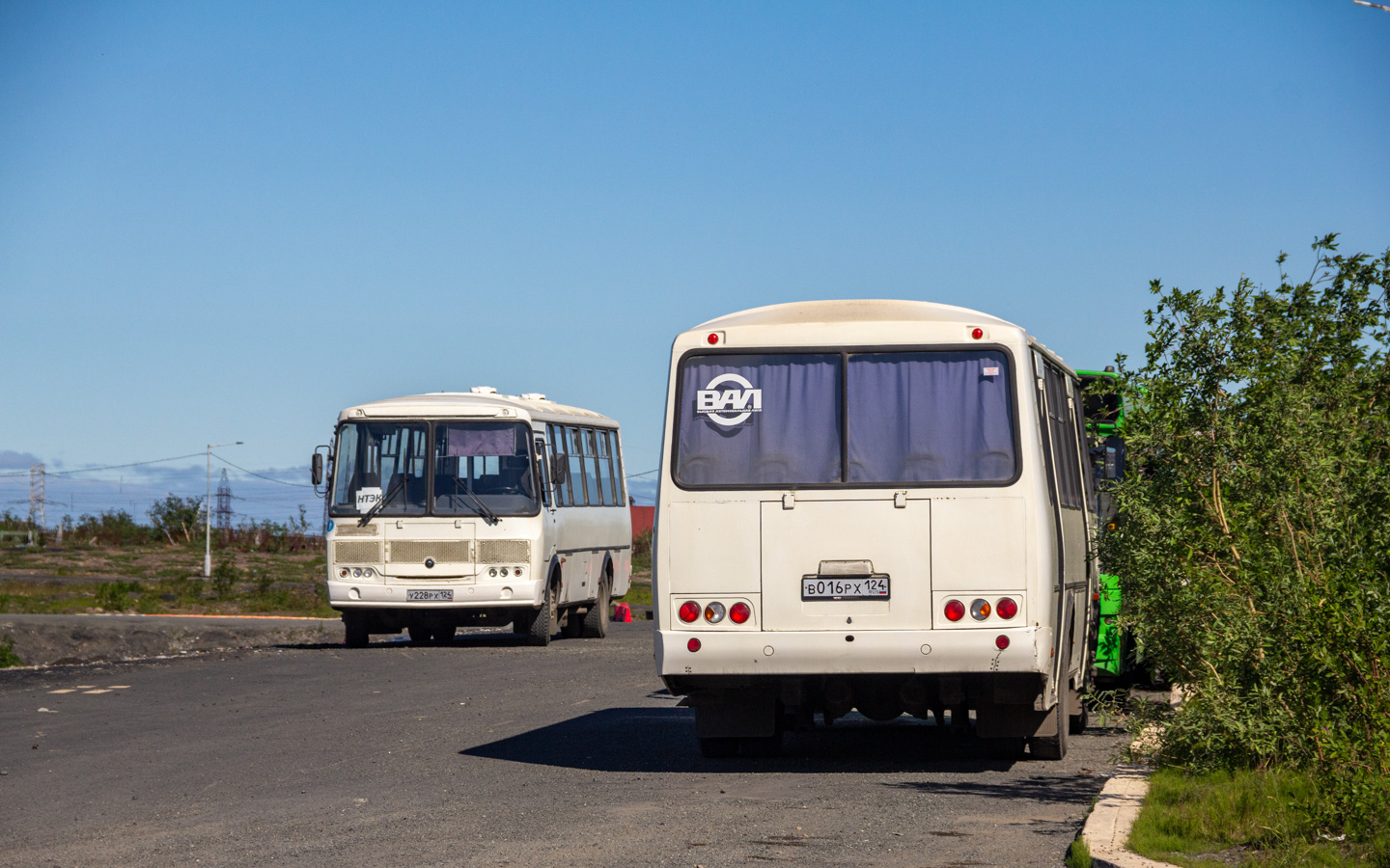 Красноярский край, ПАЗ-4234-04 № У 228 РХ 124; Красноярский край, ПАЗ-4234-05 № В 016 РХ 124