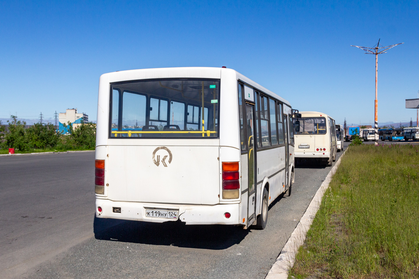 Красноярский край, ПАЗ-320412-05 № К 119 НУ 124