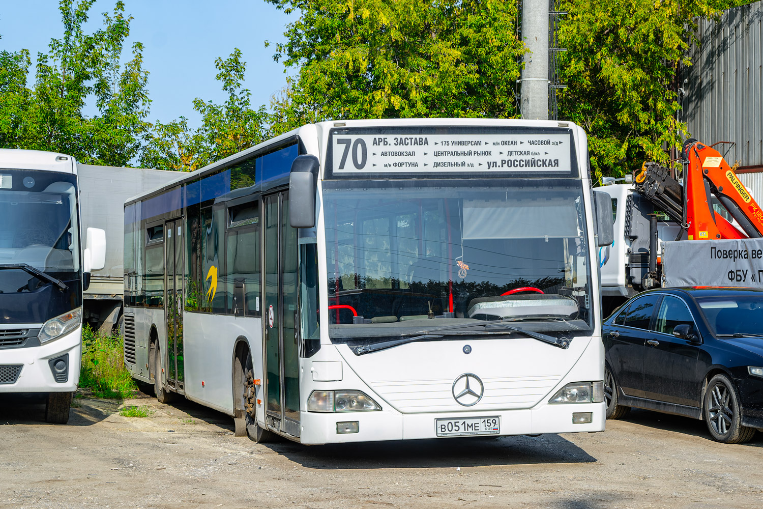 Пензенская область, Mercedes-Benz O530 Citaro № В 051 МЕ 159 Пензенская область, Mercedes-Benz O530 Citaro № В 051 МЕ 159