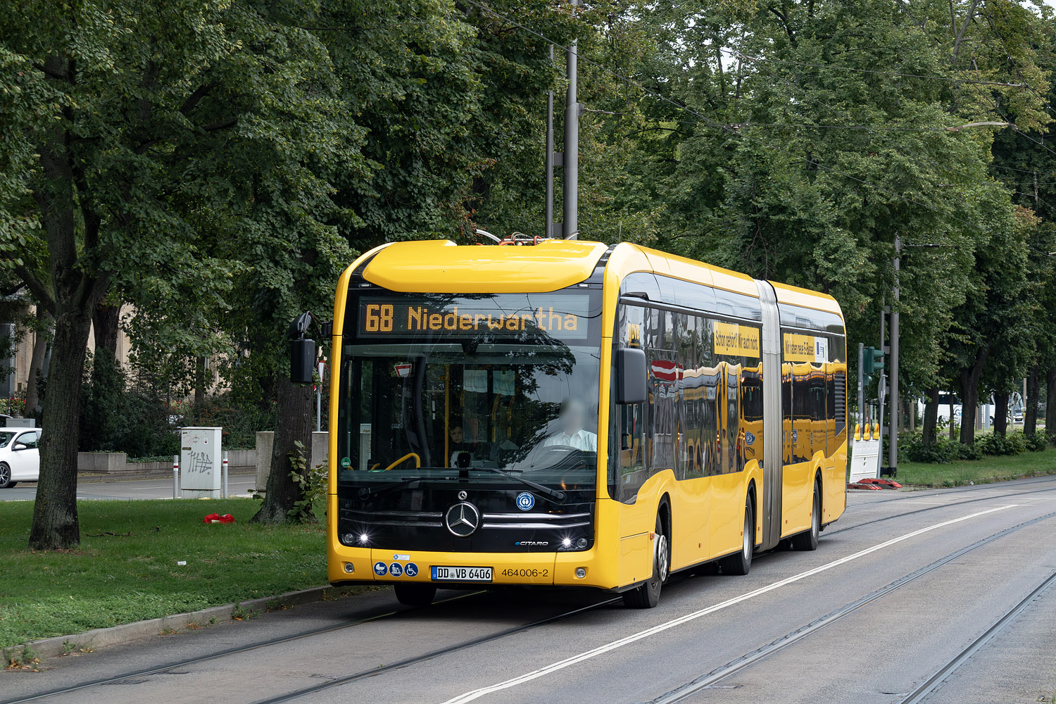 Саксония, Mercedes-Benz eCitaro G № 464 006-2