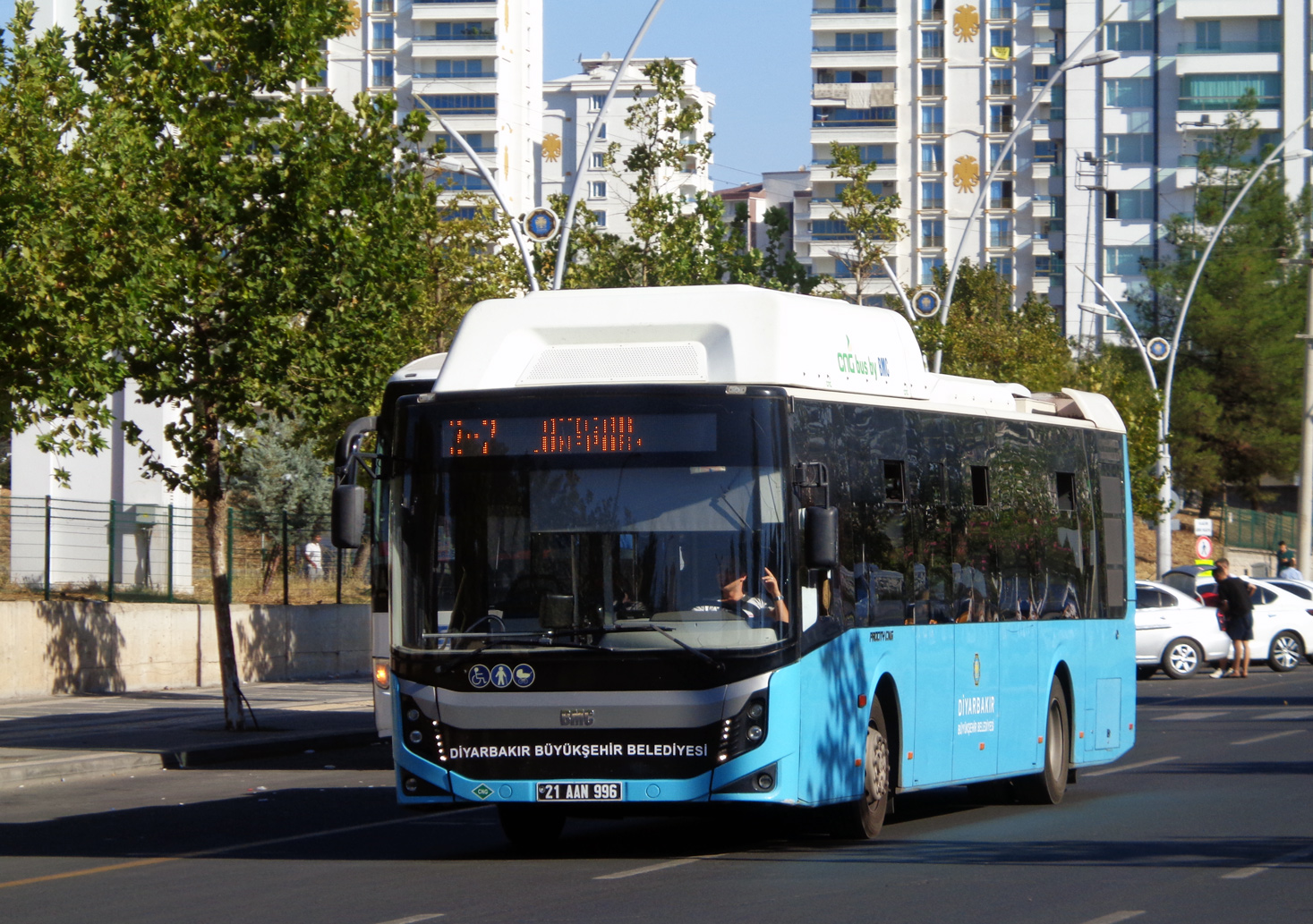 Турция, BMC Procity II 12LF CNG № 21 AAN 996