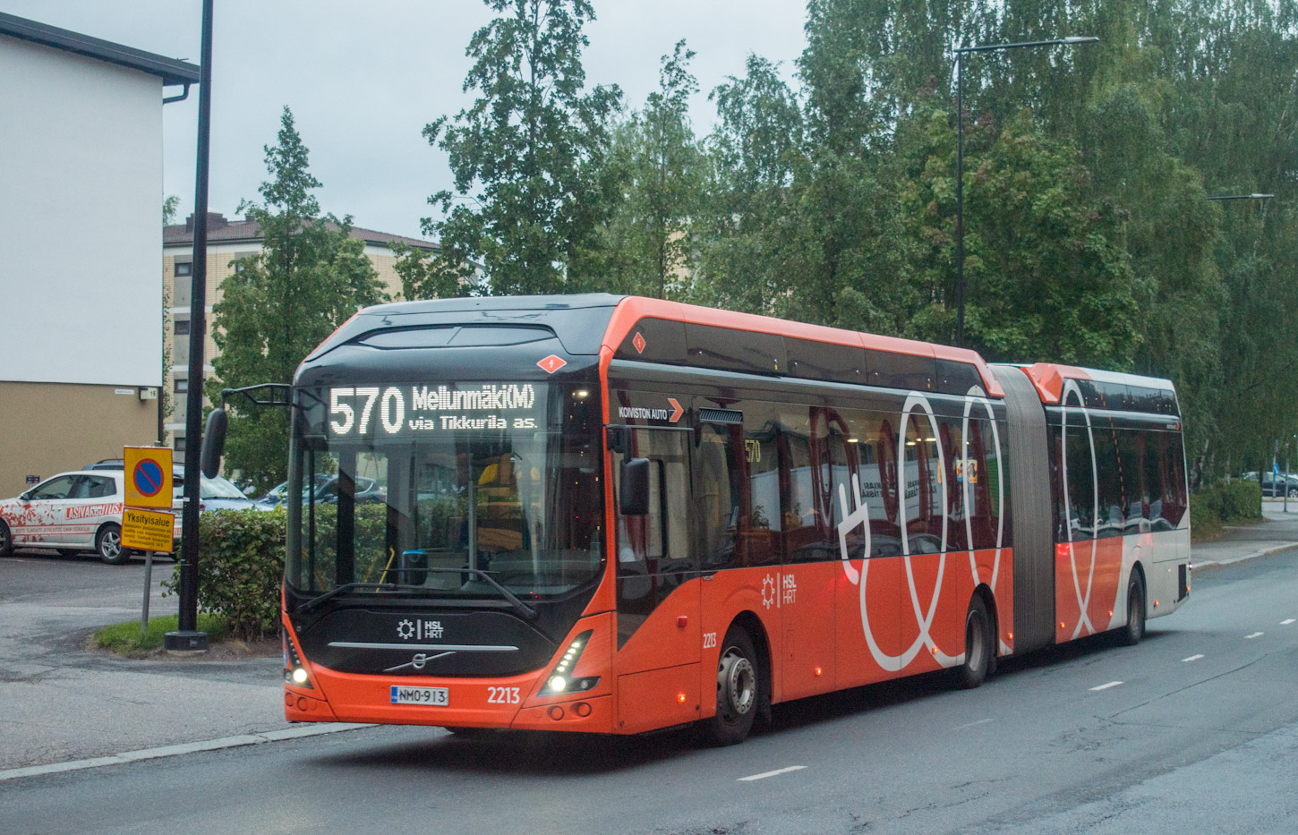 Финляндия, Volvo 7900EA № 2213