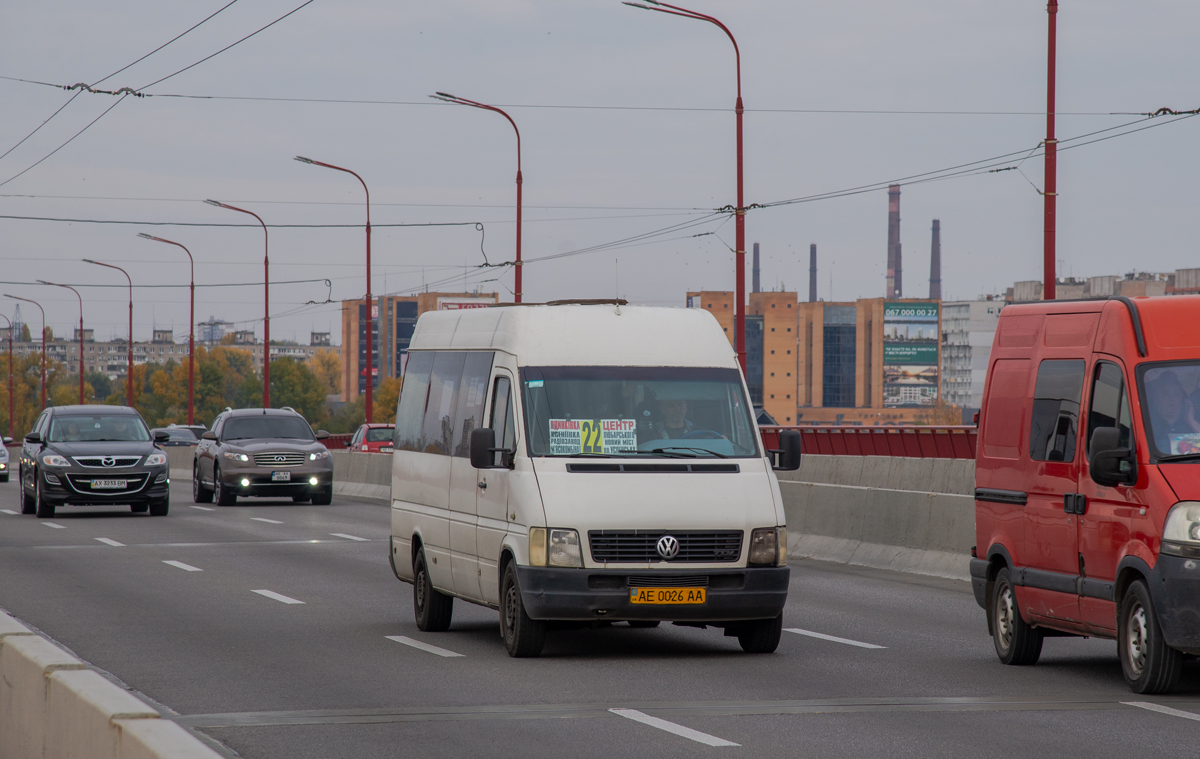 Днепропетровская область, Volkswagen LT35 № AE 0026 AA