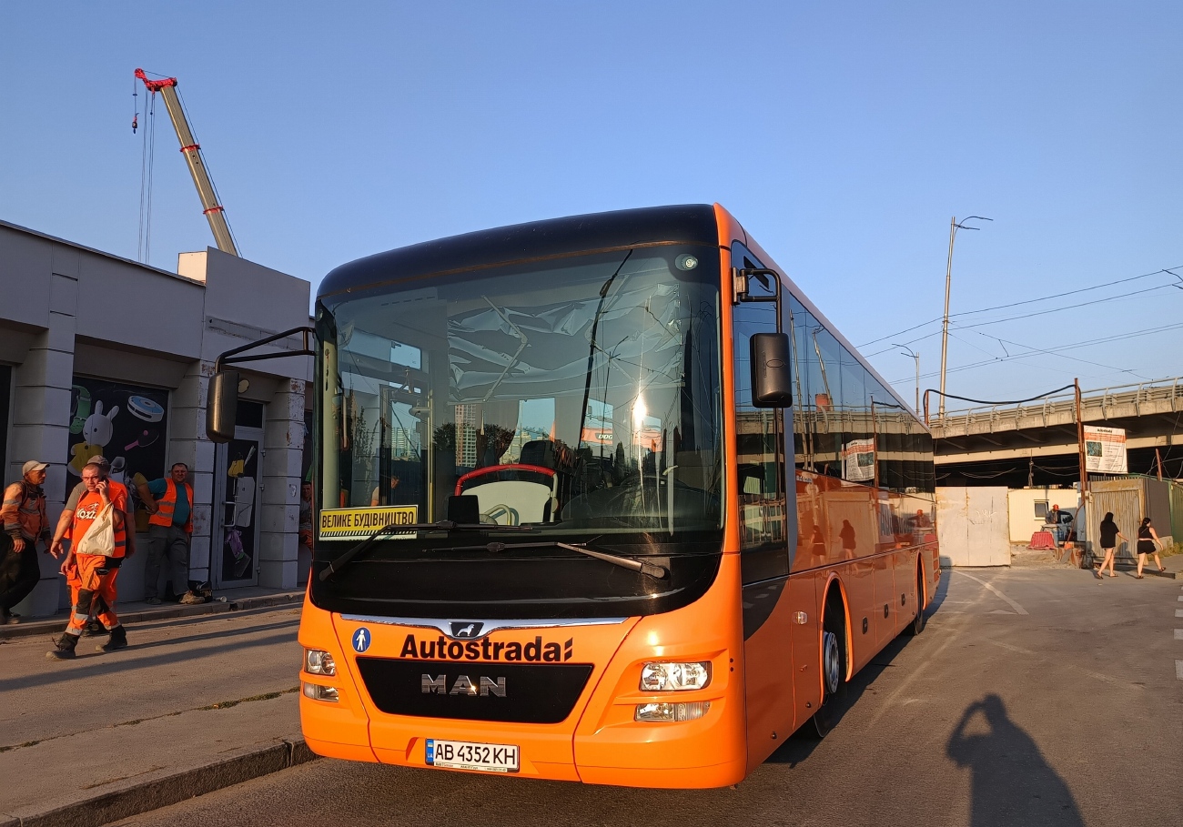 Винницкая область, MAN R60 Lion's Intercity ÜL290 № AB 4352 KH