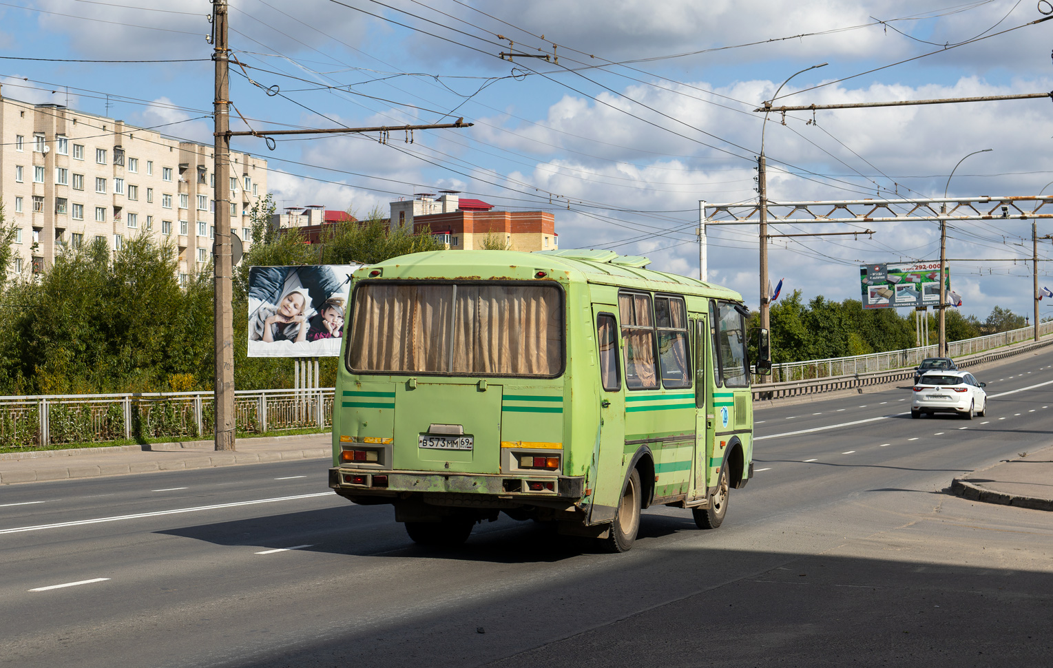 Тверская область, ПАЗ-32053 № В 573 ММ 69