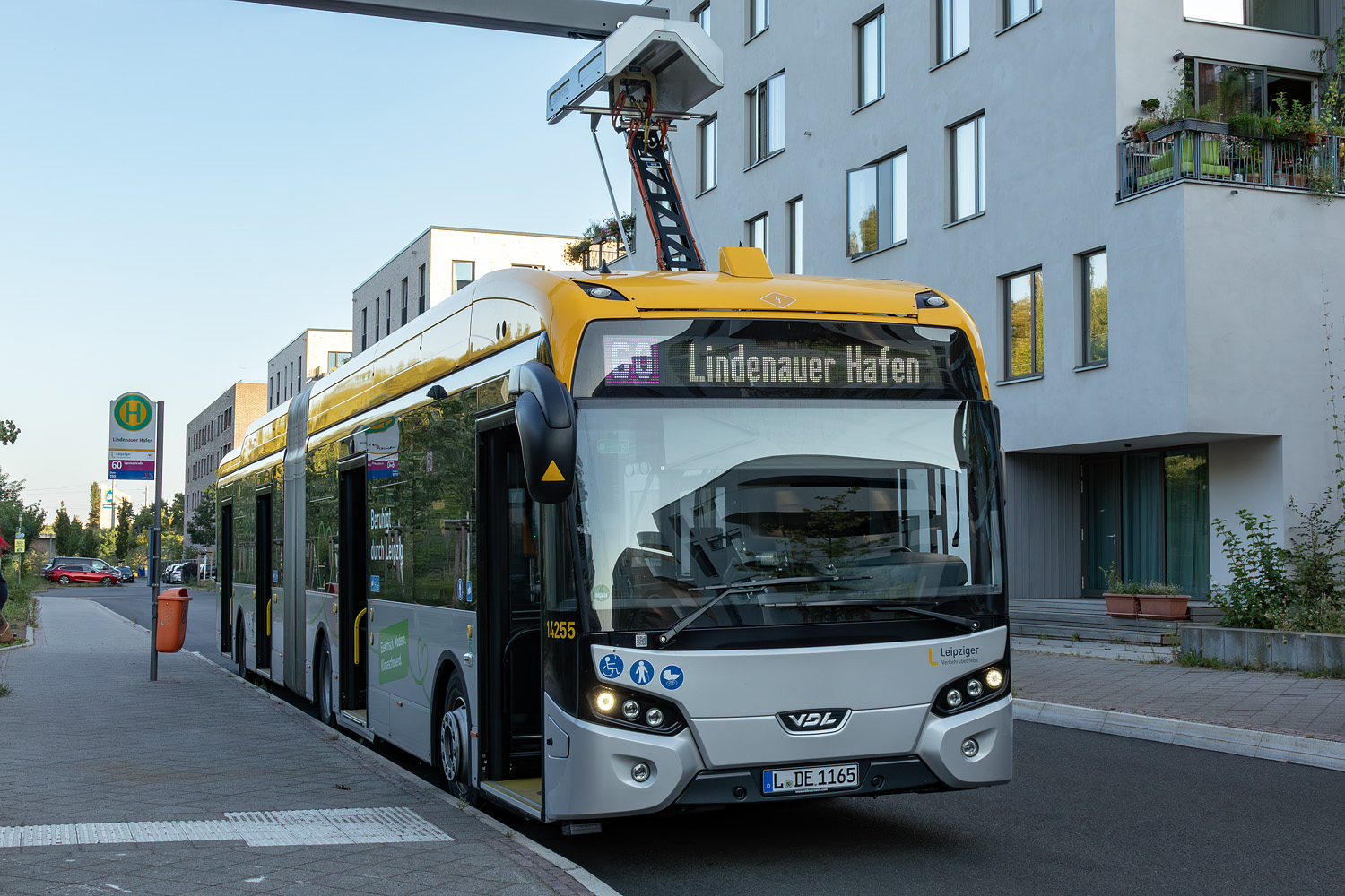 Саксония, VDL Citea SLFA-180 Electric № 14255