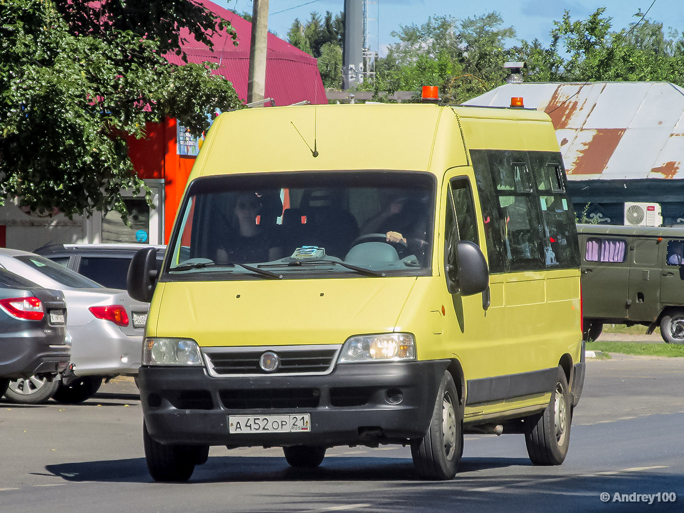 Чувашия, FIAT Ducato 244 CSMMC, -RT № А 452 ОР 21 Чувашия, FIAT Ducato 244 CSMMC, -RT № А 452 ОР 21