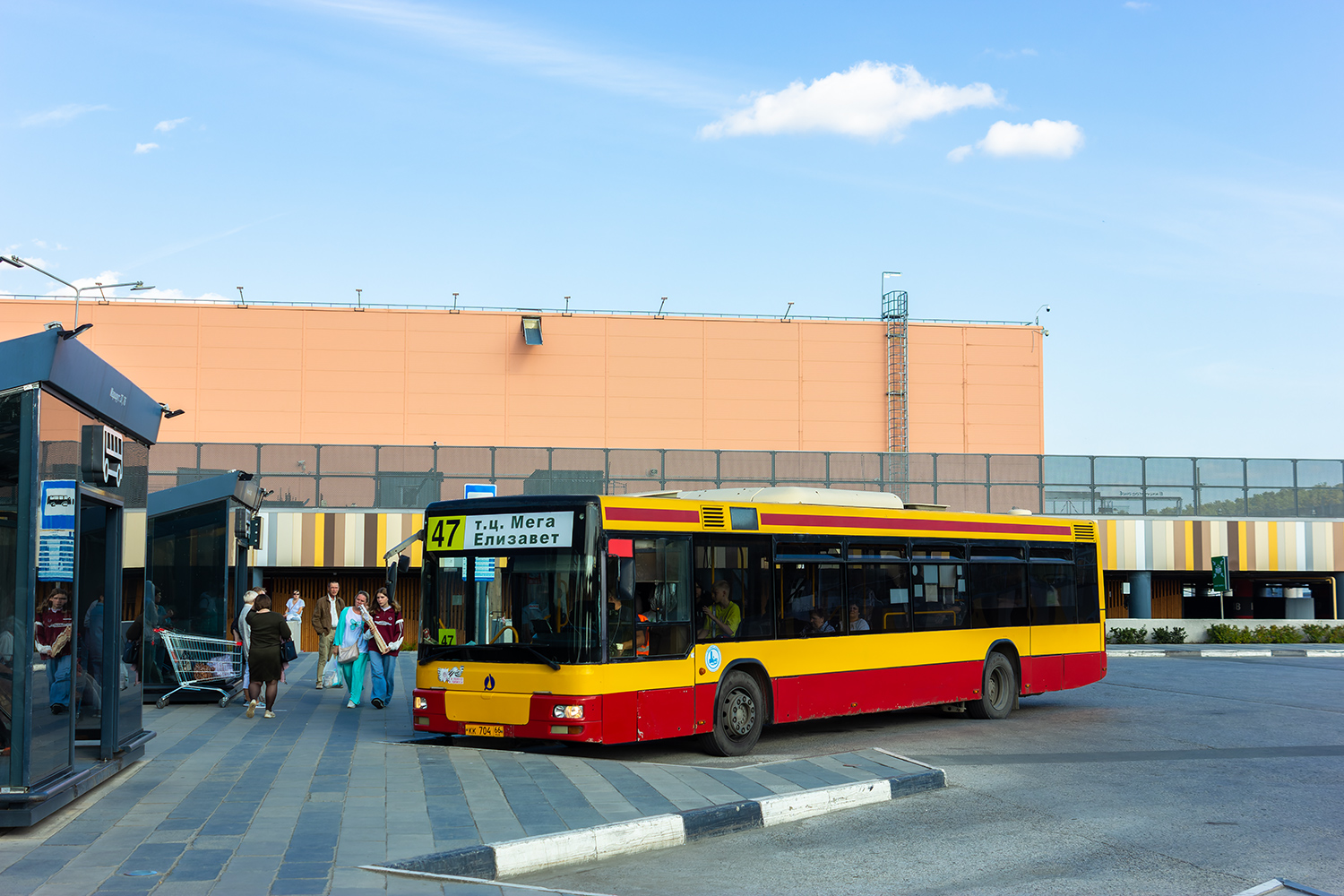 Свердловская область, MAN A21 NL**3 (ZNS) № КК 704 66