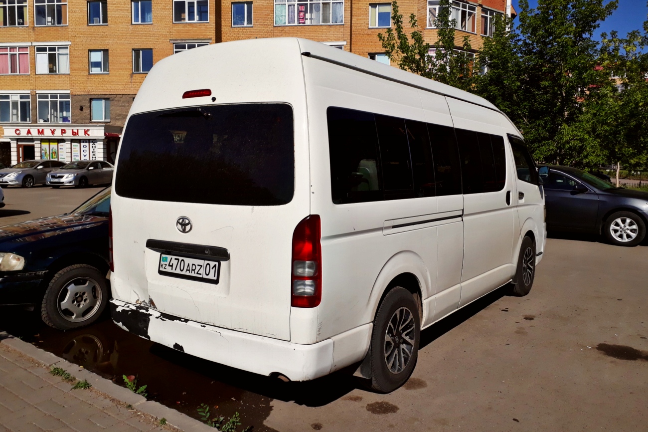 Астана, Toyota HiAce TRH223L № 470 ARZ 01