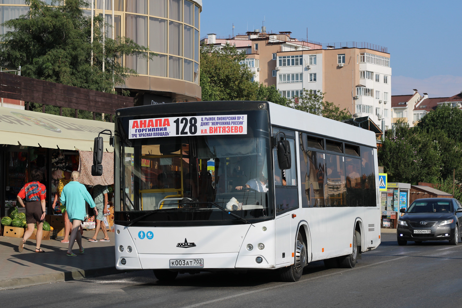 Краснодарский край, МАЗ-206.067 № К 003 АТ 702 Краснодарский край, МАЗ-206.067 № К 003 АТ 702