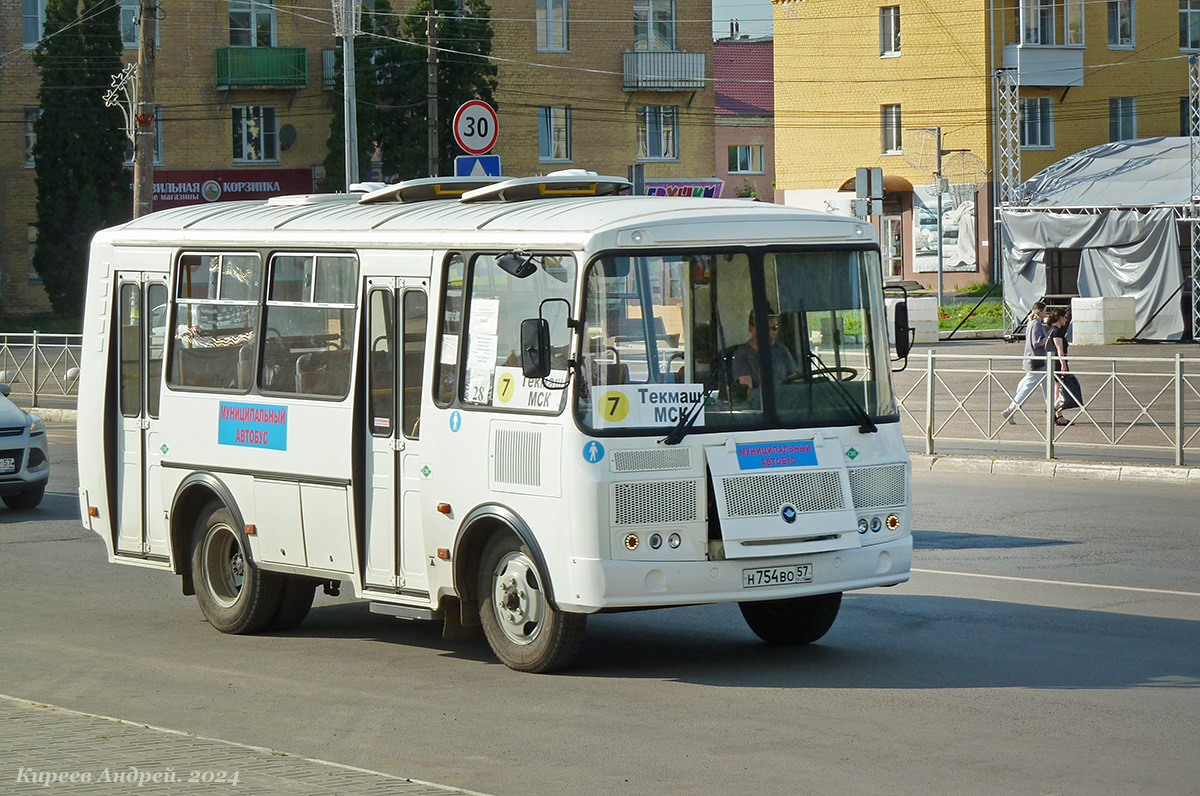Орловская область, ПАЗ-320540-22 № Н 754 ВО 57