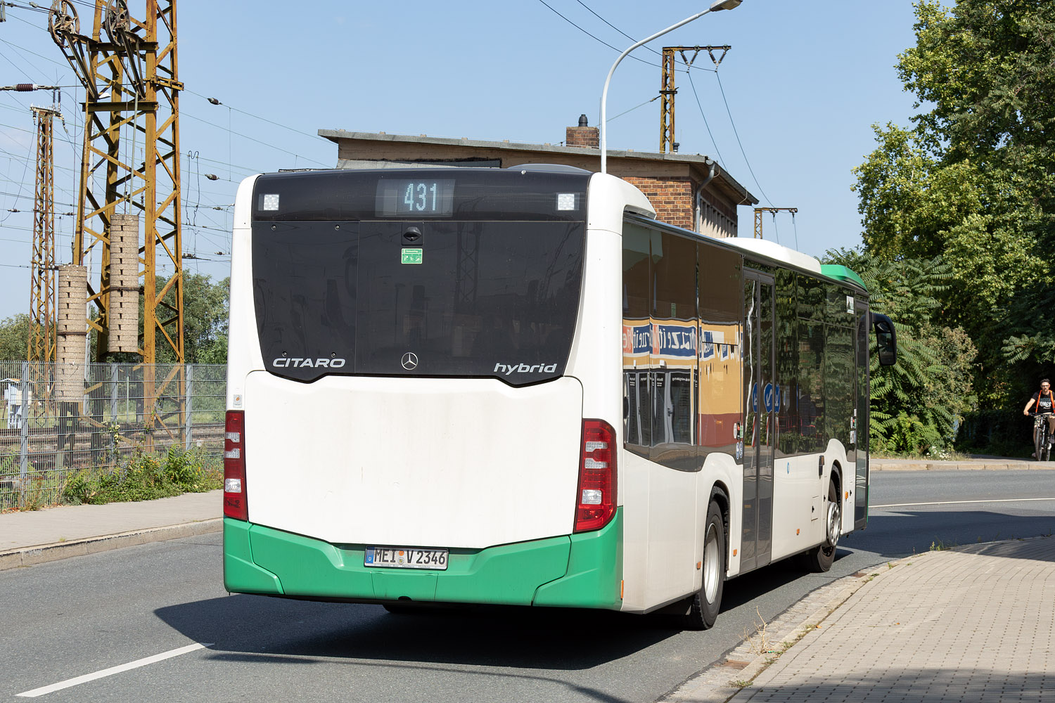 Саксония, Mercedes-Benz Citaro C2 Ü hybrid № 7402346