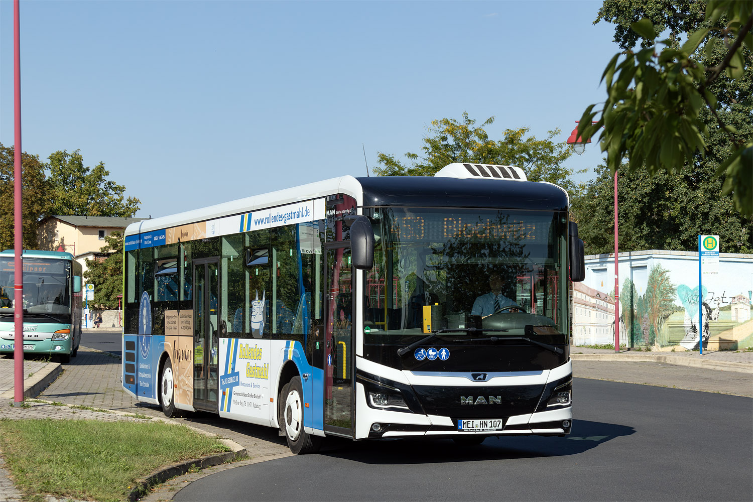 Саксония, MAN 42C Lion's Intercity LE 12 LEÜ280 № MEI-HN 107