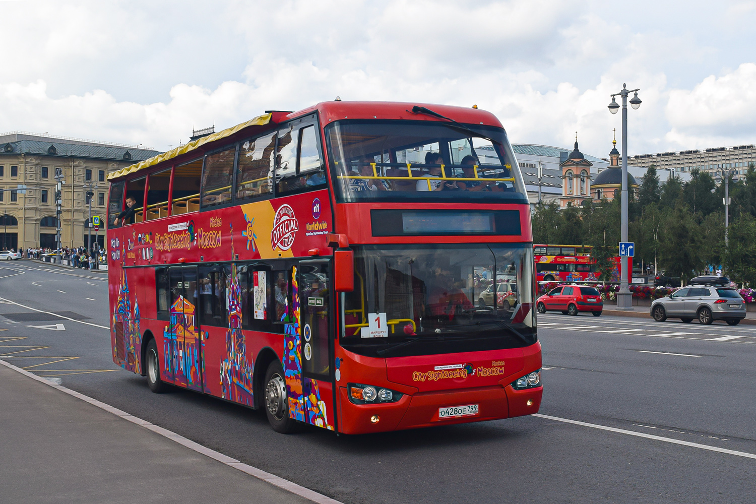 Москва, Higer KLQ6109GS № О 428 ОЕ 799