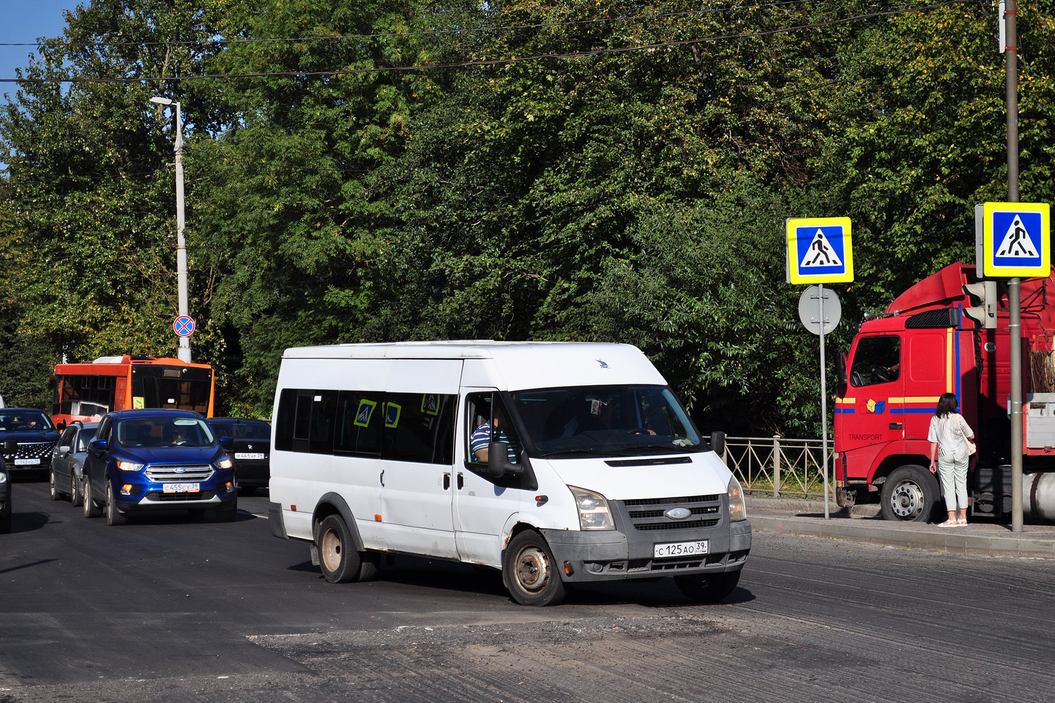 Калининградская область, Ford Transit № С 125 АО 39