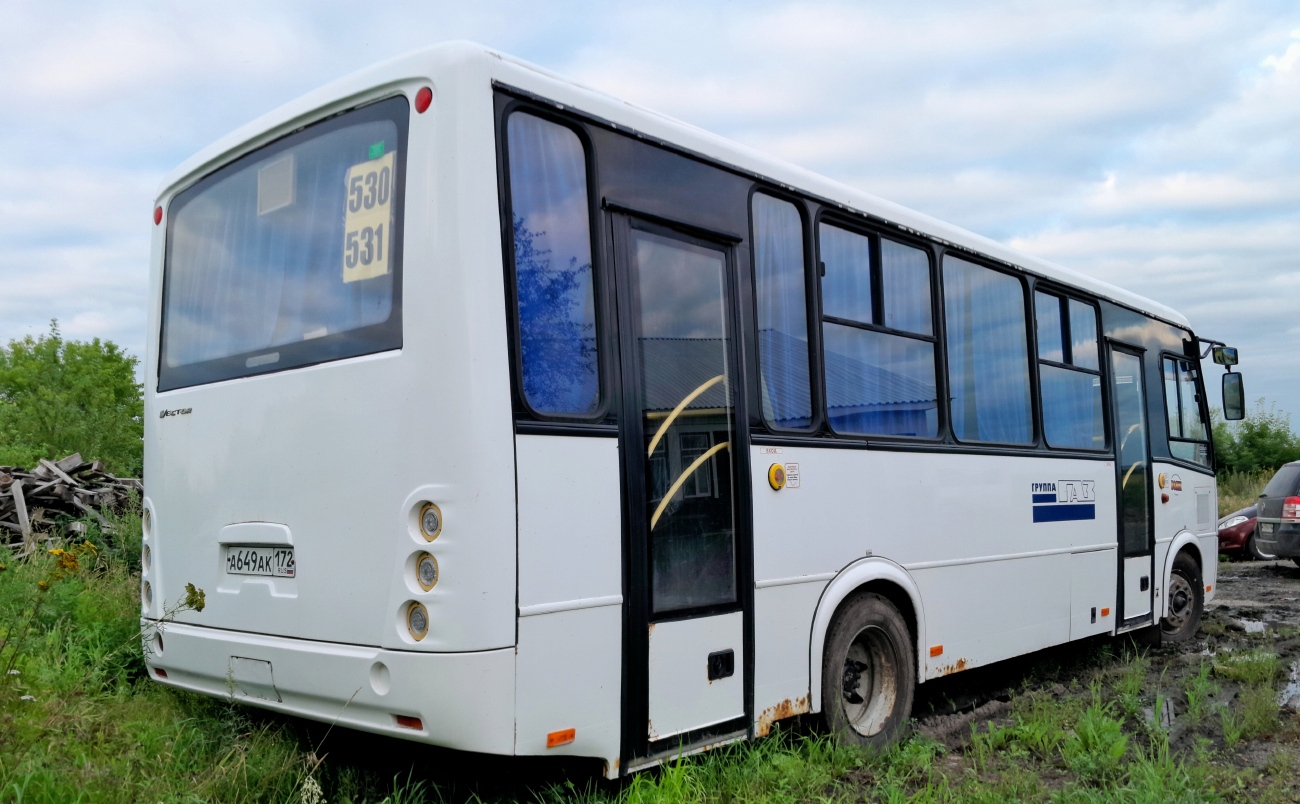 Цюменская вобласць, ПАЗ-320412-05 "Вектор" № А 649 АК 172