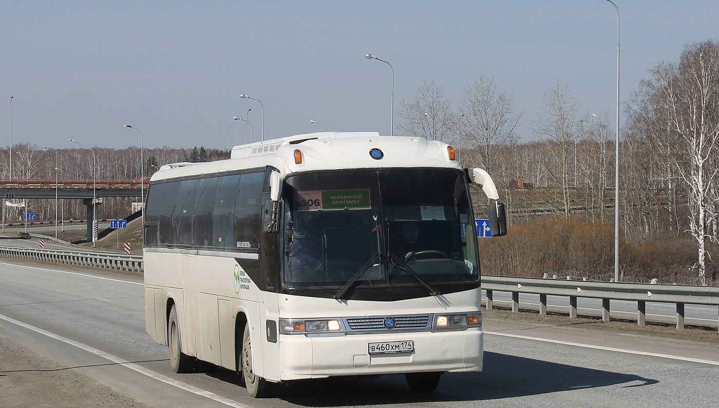 Челябинская область, Kia AM948 Granbird SD I Greenfield № В 460 ХМ 174
