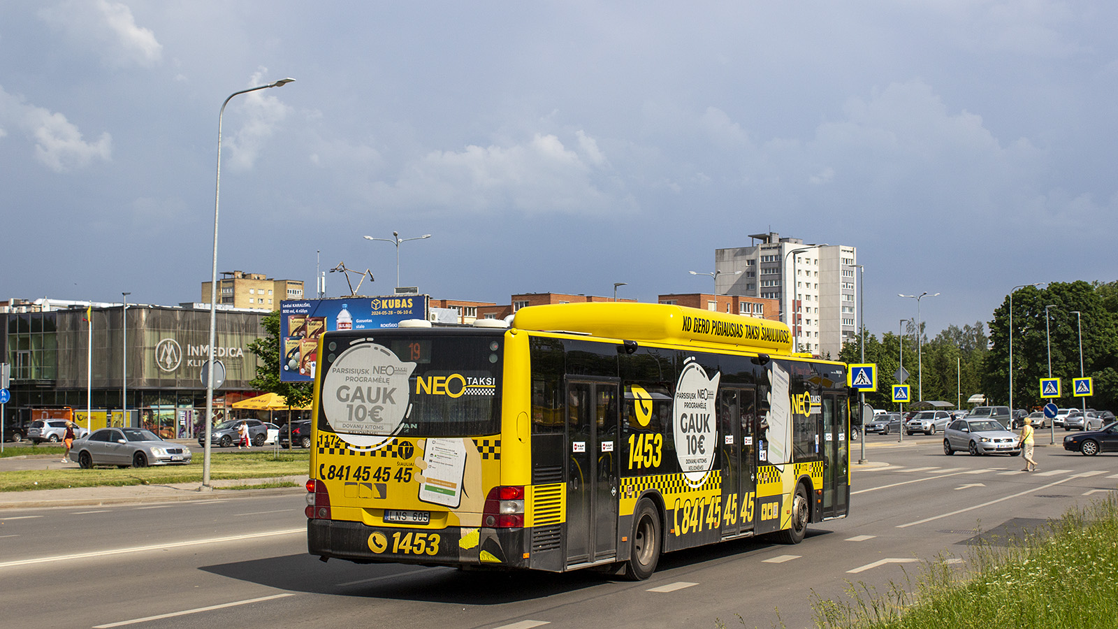 Lithuania, MAN A21 Lion's City NL243 CNG # 1172