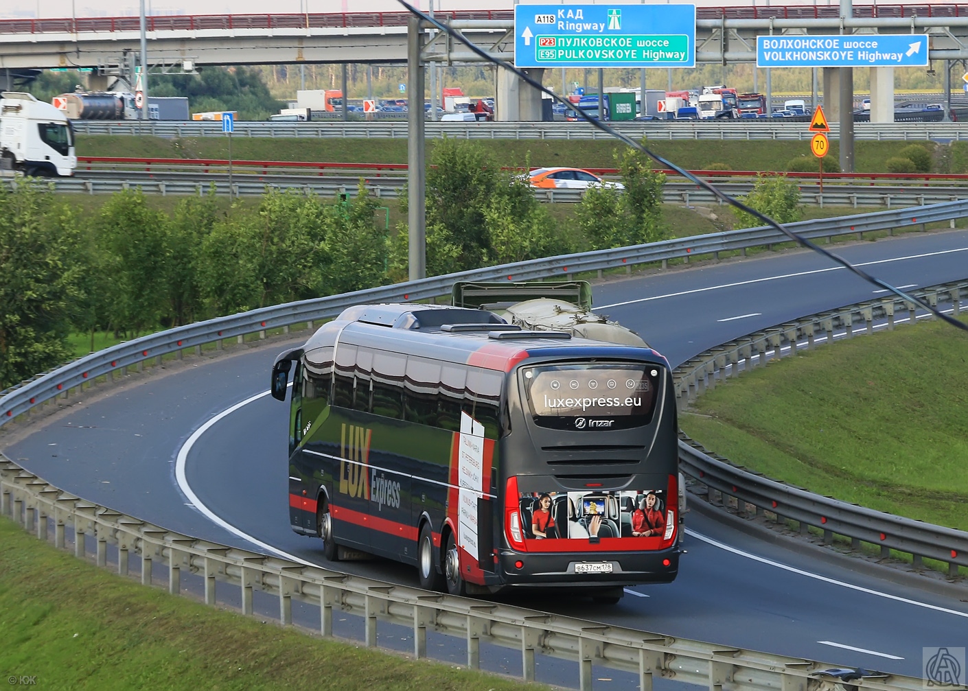 Санкт-Петербург, Irizar i6 15-3,7 № В 637 СМ 178