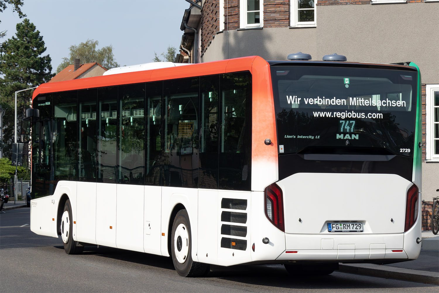 Саксония, MAN 42C Lion's Intercity LE 12 LEÜ330 № 2729