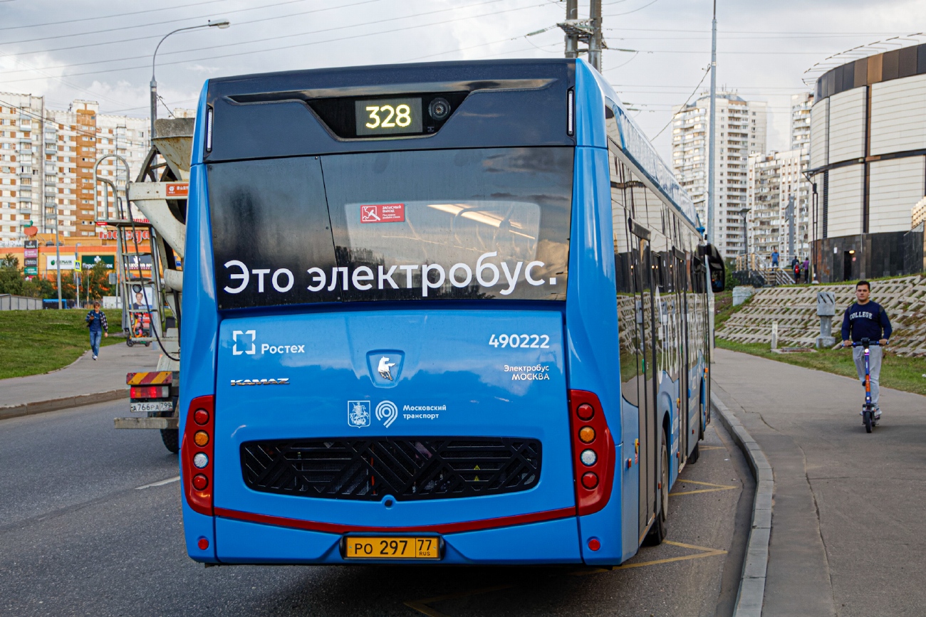 Москва, КАМАЗ-6282 № 490222
